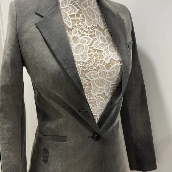 Philipp Plein Designer Skull Stud Blazer - Picture 6 of 11